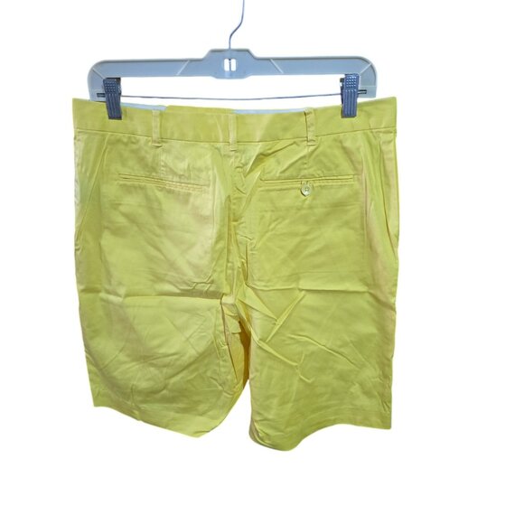 Ralph Lauren Golf Bright Yellow Shorts Women's Size 10 Look Like New - Picture 2 of 3